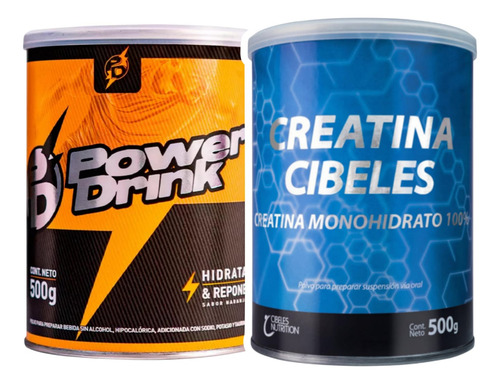 Power Drink + Creatina Cibeles Entrenamiento Eficiente