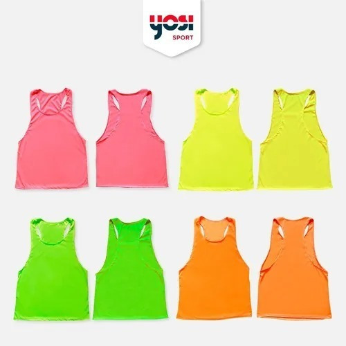  Pechera  De Entrenamiento X20 Adulto -musculosa P/sublimar