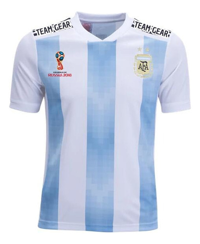 Camiseta Futbol X 14 Un. Numeradas Argentina 