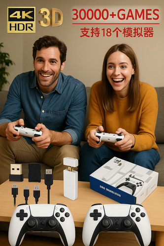 Game Stick M15 Retro 2 Controles 30mil Jogos Antigos Hdmi
