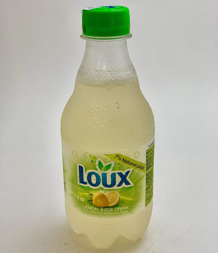 Loux | Refresco Griego | Limón | Paquete De 12 | 330ml
