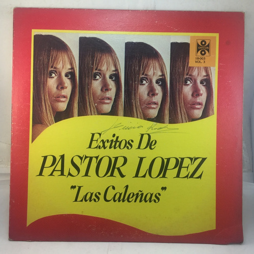 Pastor Lopez - Las Caleñas - Cumbia Colombiana - Vinilo Lp