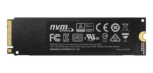 Imagen 3 de 3 de Disco sólido SSD interno Samsung 970 EVO Plus MZ-V7S2T0 2TB