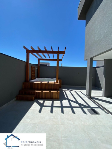 Imagem 13 de 23 de Casa Oportunidade No Portal Dos Ipes Em Cajamar Com Spa Completo Para 07 Pessoas Com Deck + Pergolado Em Madeira - Ca00348 - 70063882