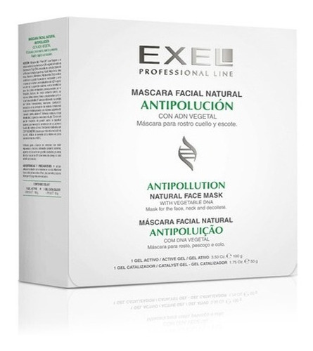  Kit Tratamiento Antipolución Con Adn Vegetal Exel Fragancia No Tiene Tipo De Envase Pomo