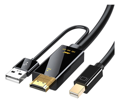 Cabina Adaptadora Hdmi A Dp De Transmisión Unidireccional Hd