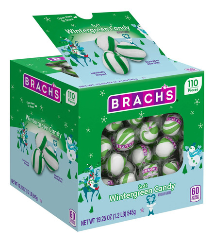 Brach's Soft Wintergreen Candy 545g Americano