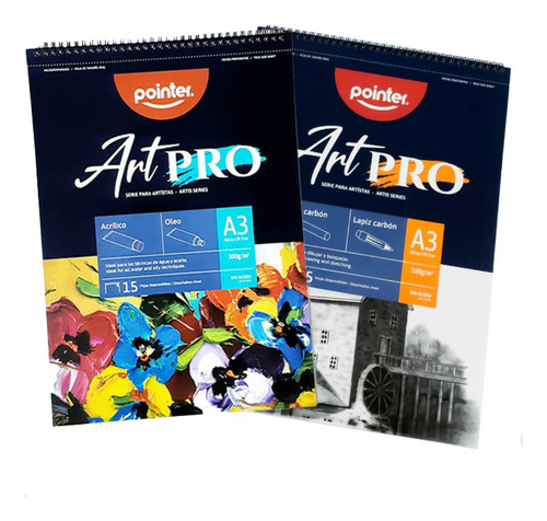 Imagen 2 de 5 de Block De Dibujo Art Pro 9x12 35 Hojas Pointer