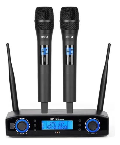 comprar Sistema De Microfone Sem Fio Kmise, Microfones Sem Fio Duplo