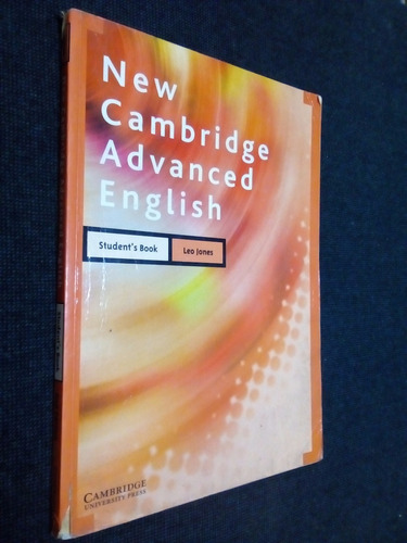 New Cambridge Advanced English Student´s Book Leo Jones