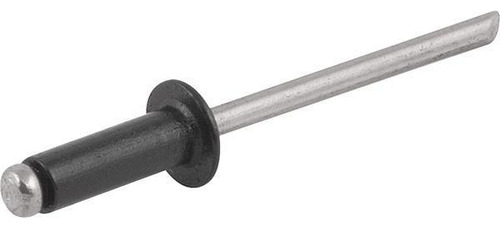 Rebite Alumínio Preto 4,0x12mm 412 Com 1000 Peças - Vonder