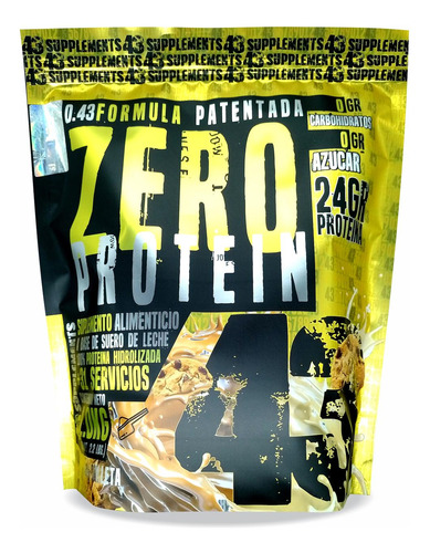 43 Proteina Zero Hidrolizada 1 Kg Galleta 43 Supplements
