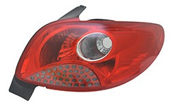 Faro Trasero Der Marcha Atrás Roja Peugeot 207 Arg 5p Hatch