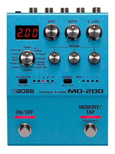 Pedal Multiefecto Boss Md-200 Modulacion