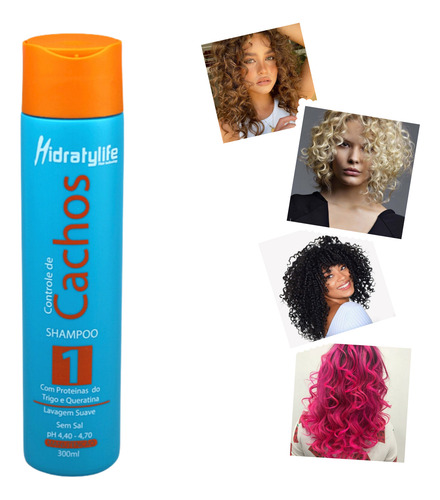 Shampoo Controle De Cachos Hidratylife - 300ml