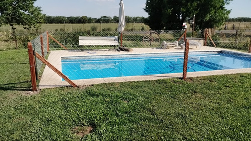 Cerco Tejido Galvanizado Para Piletas - Argentinadeco Gris