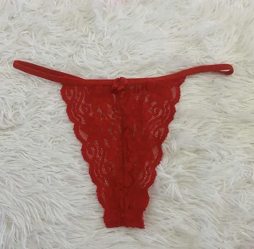 Colaless Rojo Encaje