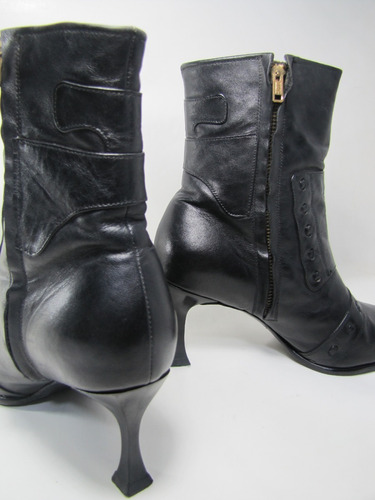 Botas Zapatos No Name Cuero Talla 37 Elegantes