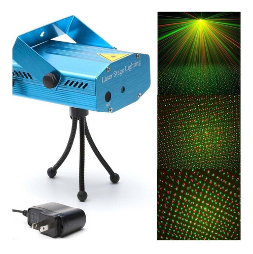 Proyector Luces Laser Ritmico Fiestas Colores Disco Eventos