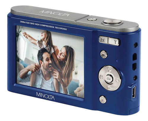Digital Camera Minolta Mnd20 44mp/2.7k Ultra Hd Silver