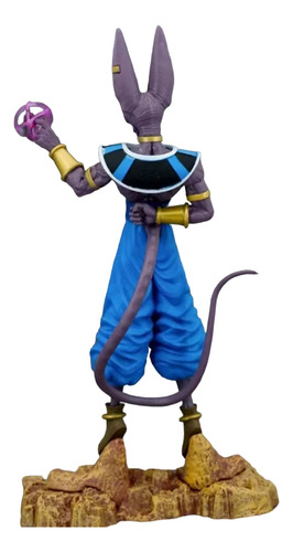 Figura De Accion Beerus Dragon Ball Super No Box 30cm Goku
