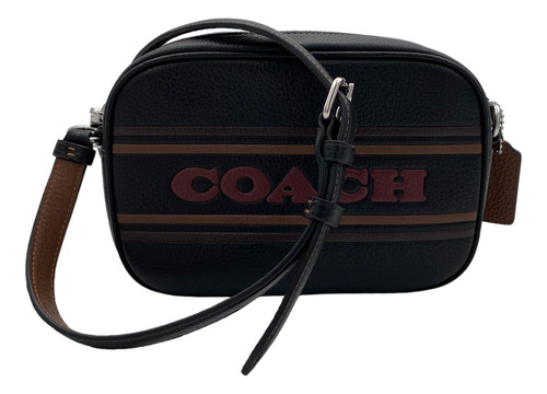 Coach Crossbody Color Black Saddle Nueva Original