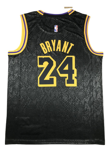 Jersey Lakers Kobe Bryant Black Mamba