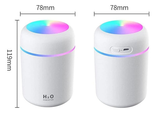 P Purificador De Aire Humidificador De Escritorio 2pcs