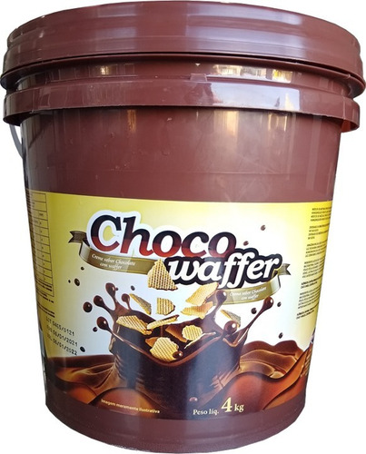 Recheio Chocowaffer Ao Leite 4 Kg