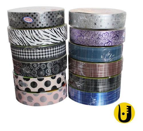 Imagem 5 de 6 de Fita Plástica Decorada - Xingó Ou Albano 32mm X 100metros