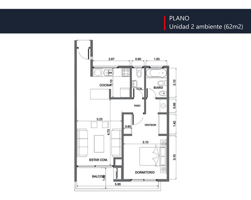 Departamento En Venta En Tigre Centro | Dos Ambientes Al Contrafrente