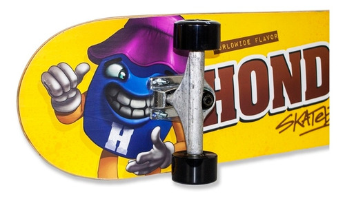 Imagem 5 de 5 de Skate Montado Hondar Iniciante Chocolate