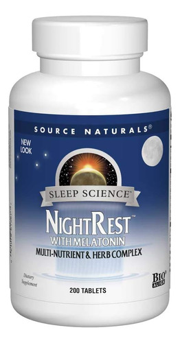 Suplemento  Para Dormir Nightrest - Unidad a $1114