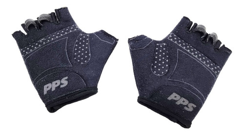 Guantes Cortos Bicicleta Mtb Gimnasio Gel Negro Solomototeam