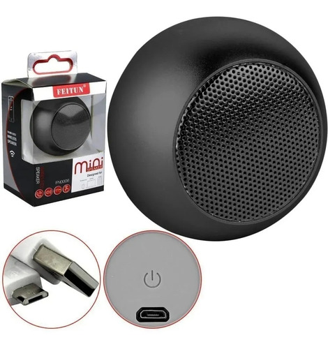 Mini Caixinha Som Bluetooth Speaker Amplificada Portátil Top