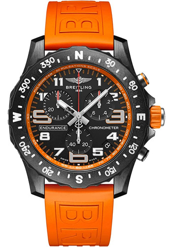 Breitling Endurance Pro Chronograph Quartz Black Dial Reloj 
