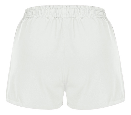 Pantalones Cortos Deportivos Casuales Con Bolsillo Liso Q Pa