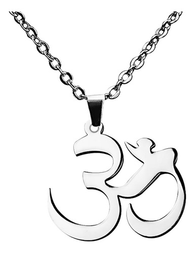 10 Collar Colgante Cadena Acero Inoxidable Sánscrito