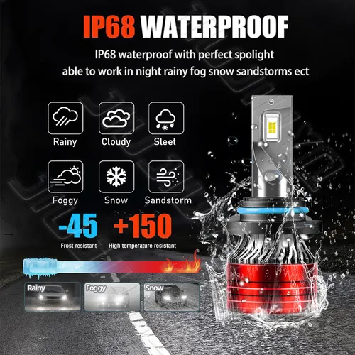 Qa1 Kit De Faros Led 9005 H1 Para 1996-1998 Bmw 328i