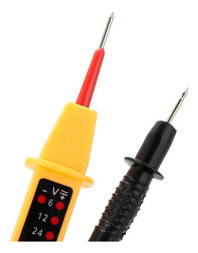 Caneta Teste Voltímetro Mede Tensão Energia 6v A 380v Ac/dc