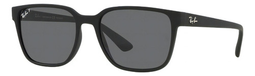 Culos Solar Ray-ban Rb4339l 601s81 Preto Fosco Polarizado