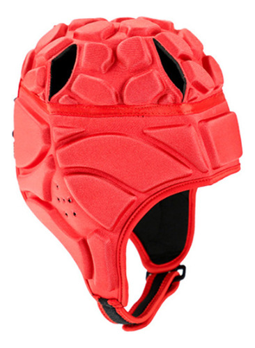 Protector De Cabeza Rojo Para Portero De Hockey Y Rugby, Tal