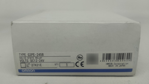 Omron G3pe-245b 12-24vdc 45a 100-240vca Monofásico