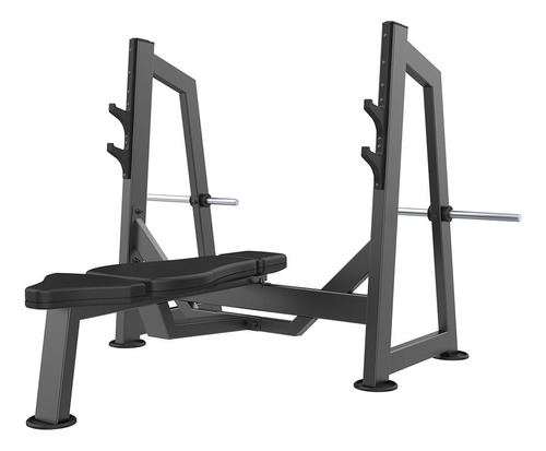 Olimpic Supine Bench Classic Wellness Preto - Em207