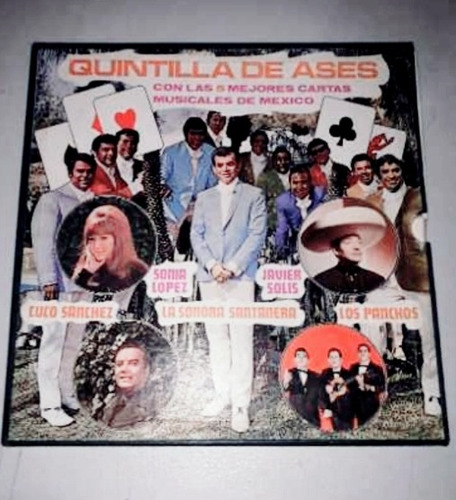 Disco De Vinilo 10 Lp's Quintilla De Ases De Los 70's 