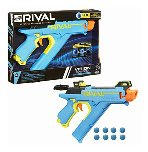 Nerf Rival Vision Xxii-800 Blaster, Sistema Rival Más