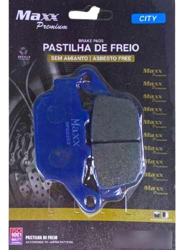 Pastilha Freio Tras Cb250 Twister Abs Ler Anúncio Maxx 140m