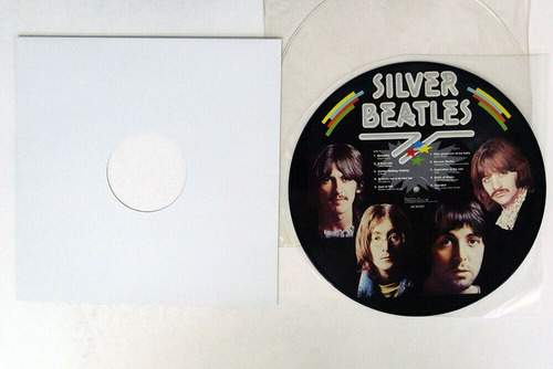 The Beatles Silver All Round Trading Lp Picture Disc Denmar