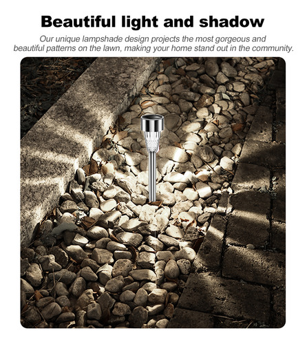 Luces Solares Brillantes: Iluminación Automática Para Camino