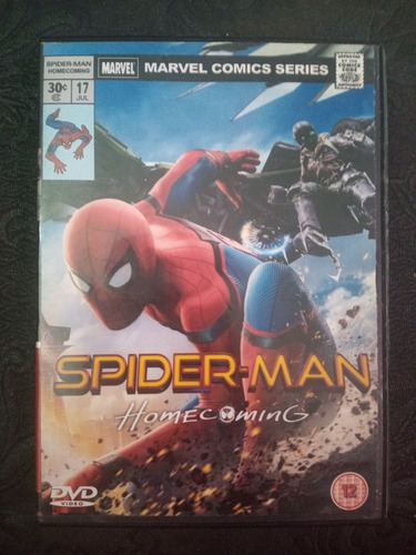 Dvd Película Spiderman Home Coming Marvel (p5)